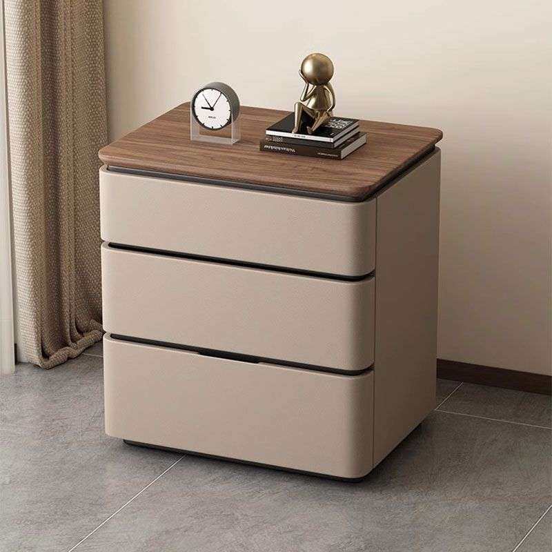 极简新款实木床头柜家用卧室床边柜现代简约三抽加宽收纳床头柜子,3C数码配件,其它配件,淘宝优惠券,粉丝福利购,淘宝优惠卷