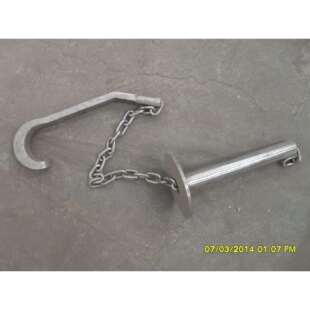 厂家供应 屠宰配件各种型号抠脚链沥血线滑架抠脚链