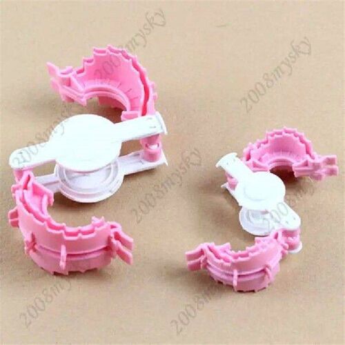 2X Size L+S Heart Pom Pom Maker Baby Fluff Ball Knitting