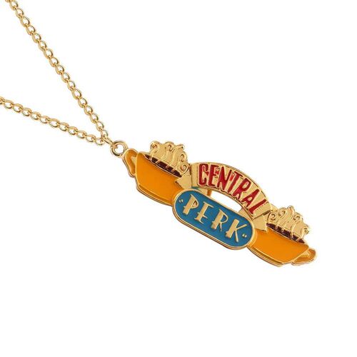 Fashion Movie Friends Central Perk Keychains Pendants Enamel