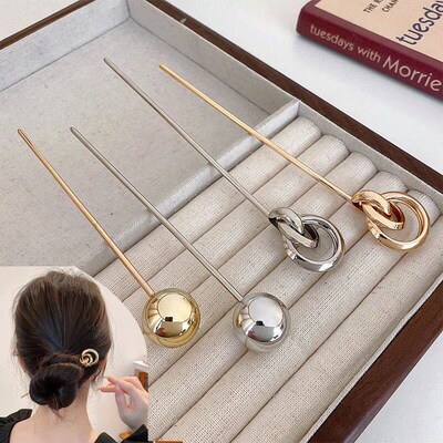 Vintage Chinese Style Hairpins Hair  Women Metal Glaze Hair