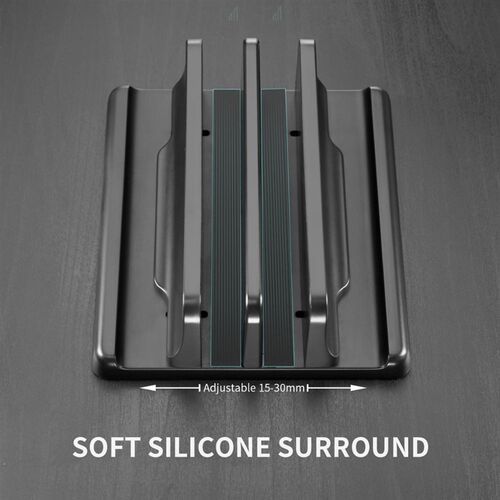 Vaydeer Plastic Vertical Laptop Stand Holder Adjustable Desk