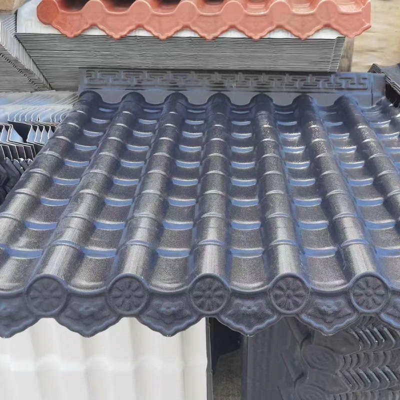 s树脂一体瓦树脂单面围墙瓦一体仿古树脂瓦片 单面树脂瓦围墙瓦,基础建材,屋顶装饰瓦,淘宝优惠券,粉丝福利购,淘宝优惠卷