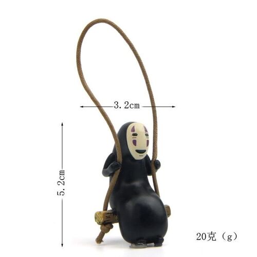 Studio Ghibli Spirited Away No Face Man Figures Toys DIY Dec