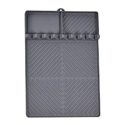 Silicone Grill Mat BBQ Grill Mat Silicone Pad Utensil Rest