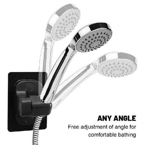 Universal Shower Head Holder Wall Mounted Punch Free Shower