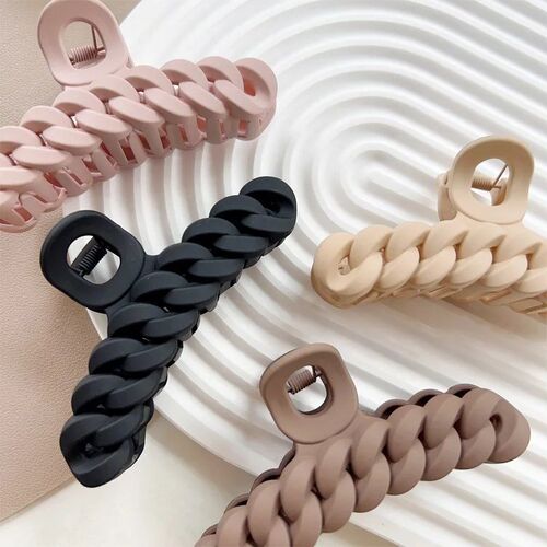 Large tail Luxury Hair Clips for Women Korean Claw Clips Thi