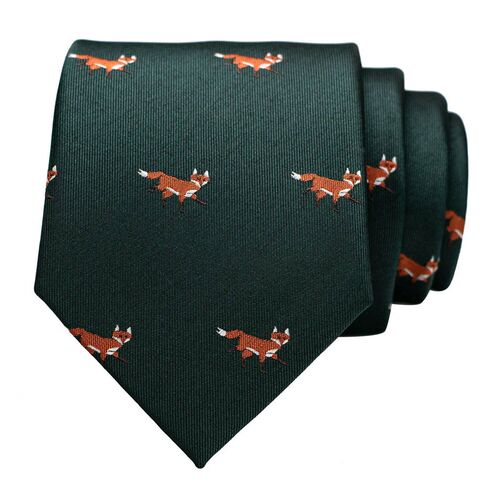 New Design Animal Tie For Men Silk Woven Necktie Dinosaur Sn