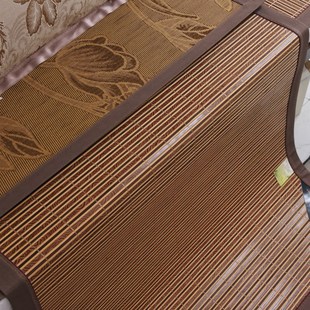 凉席竹席学生宿舍单人专用夏季 天0.9m可折叠藤席草席面冰丝席子