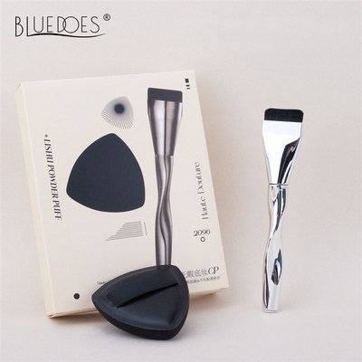 Foundation Brush with Makeup Sponge, Black Makeup brush