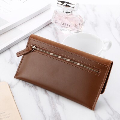 2023 Leather Women Wallets Hasp Lady Moneybags Zipper Coin P