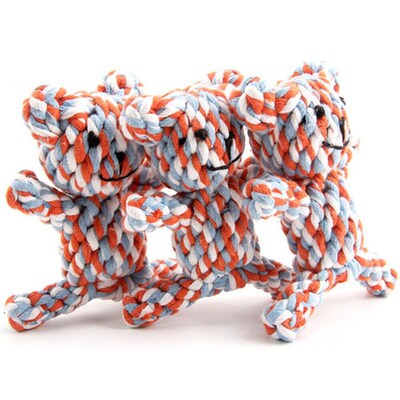 Cute Pet Dog Puppy Toys Cotton rope resistance Non-toxic Ani