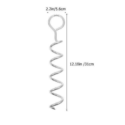 Heavy Duty Dog Tie Out Stake for Outdoor Camping and Hiking