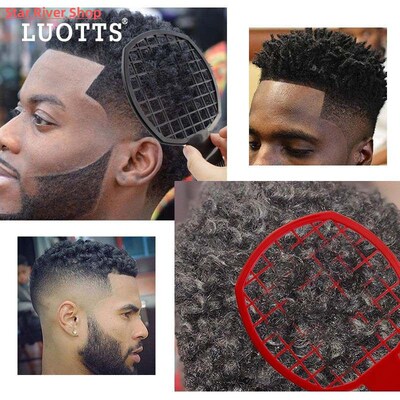 Men Twist Hair Comb Wave Curl Brush Curly Hair Braiders Tool