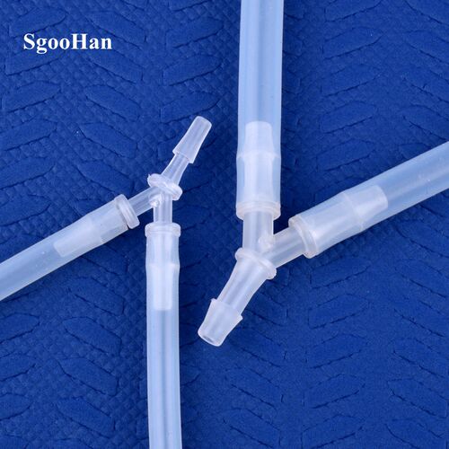 5~200pcs 2.4~12.7mm PP Y-Style Tee Connectors Aquarium Tank