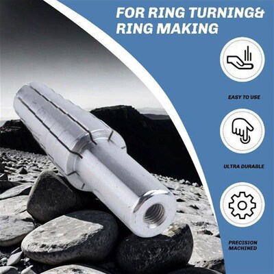 Expanding Stainless Steel Ring Mandrel with Hex Key-Heavy