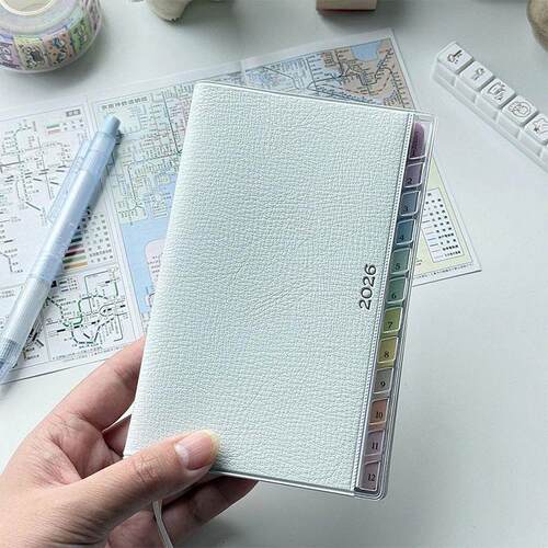Calendar Notebook Diary 2026 Planner With Rainbow  Cortical