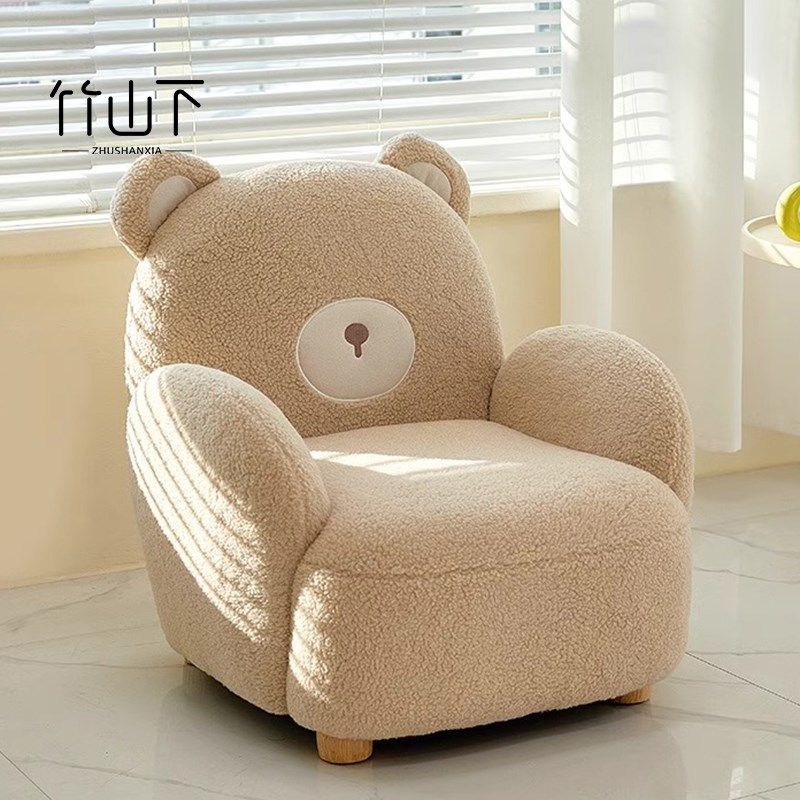 儿童小沙发可爱卡通宝宝懒人沙发可坐可躺幼儿园阅读角看书靠背椅,住宅家具,儿童沙发,淘宝优惠券,粉丝福利购,淘宝优惠卷