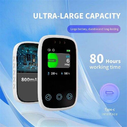 3 in 1 Mini CO Detector NDIR Sensor Portable Carbon