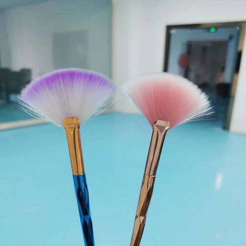 5pcs Fan Brushes Facial Brushes Soft Makeup Brush Cosmetic A