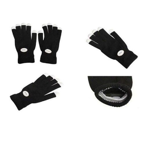 1/2Pair LED Colorful Finger Glowing Glove Flashing Light Up
