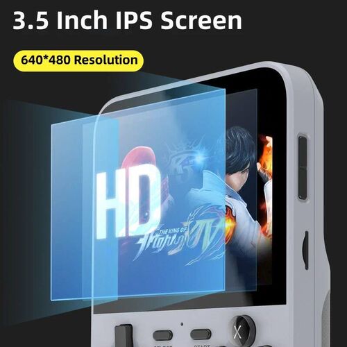 D007 Plus/ X6 3.5 Inch IPS Screen Handheld Game Players Dual