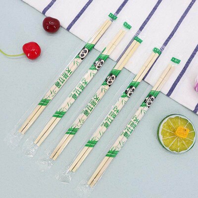 Individually Wrapped Disposable Chopsticks for Restaurant Ta