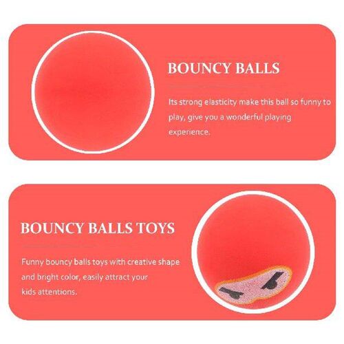 20 Pcs Bouncing Balls Kids Favors Carnival Prizes Classroom
