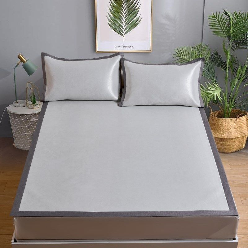 小绵羊可水洗凉感冰丝席1.5m高端凉席夏季三件软席家用1.8m席子,床上用品,冰丝席,淘宝优惠券,粉丝福利购,淘宝优惠卷