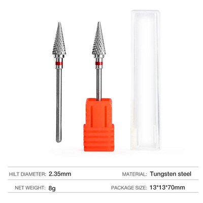 Tungsten Carbide Nail Drill it Nail Cutter for Manicure Elec