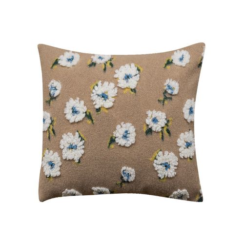 悉屋家 烟雨雏菊 设计师款毛呢抱枕抱枕含芯沙发靠垫午睡靠枕