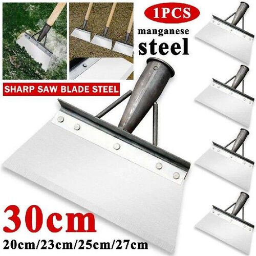 Steel Flat Shovel Multi-Functional Garden Scraper Shovel