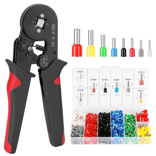 HSC8 6-4 0.25-10m AWG23-7 Ferrule Crimping Tool Kit High H
