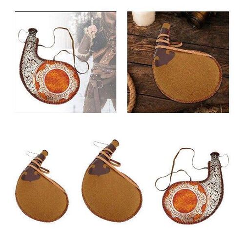 Bota Bag Vintage Design Flask Pouch for Hiking Actors