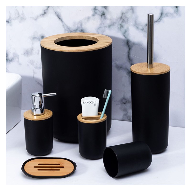 Bathroom Accessories Set Soap Dispenser Bottle Dish Washroom图片
