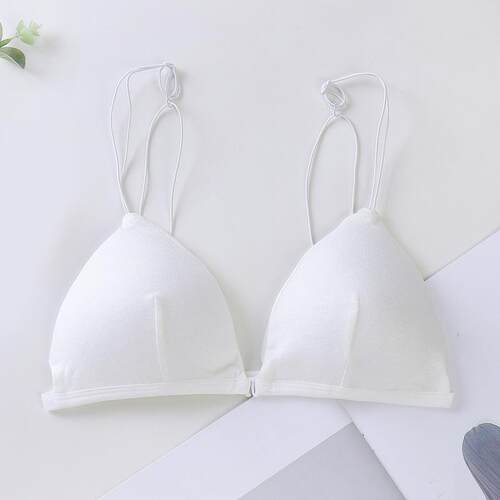 Women Bra Front Closure Underwear Comfort Bralette Triangle