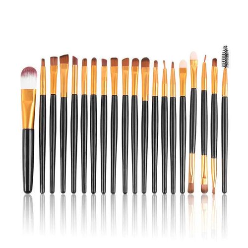 20 Piece Makeup Brush Set Eye Shadow Lip Gloss Powder Blushe