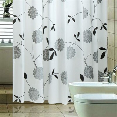 bathroom shower curtain padded waterproof mildew shower
