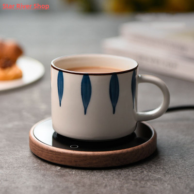 Electric Coffee Cup Warmer for Home Office Use 8 Hours Auto