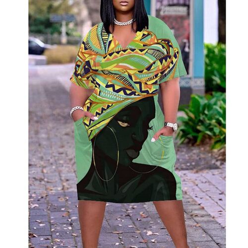 Oversized Summer Long Dress Women Sleeveless Plus Size XL