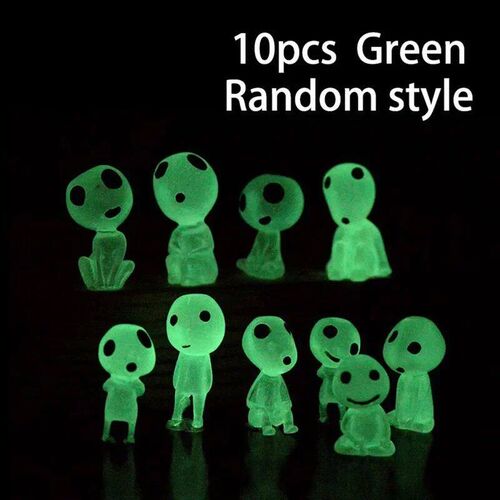 10pcs Luminous Ghost Micro Landscape Accessories Outdoor Min