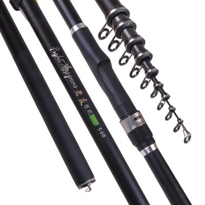 Fishing rod Carbon fiber 4.5m5.4m6.3m7.2m telescopic carp fi