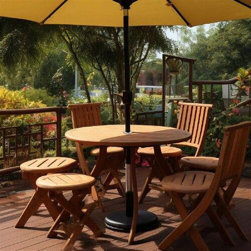 2Pcs Umbrella Plug And Cover Set Transparent Silicone Table