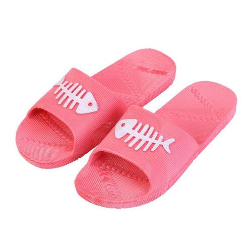 Summer bathroom slippers for women, indoor plastic cool slip