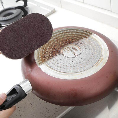 Magic Diamond Sand Sponge for Kitchen Cleaning - Effectively