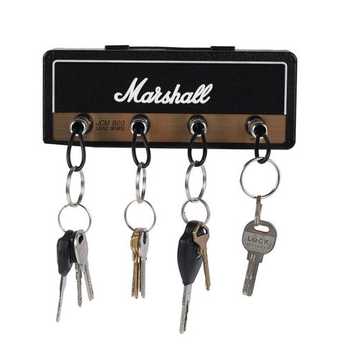 Key Storage Holder Rack Pluginz Guitar Plug Keychain Holder