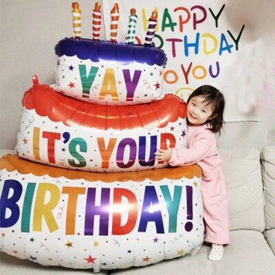 Its your birthday Large Balloon for children Three Layer Ca