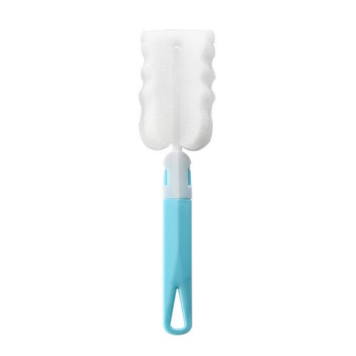 Sponge Cup Brush Bottle Brush Detachable Colorful Home Clean