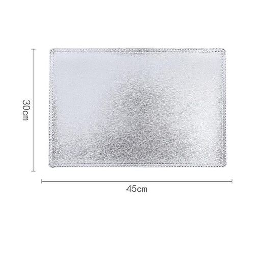 Chic Elegant Placemat PU Leather Pad Dining Table Mat Waterp