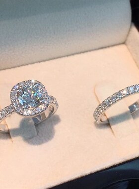 Rings Women Couple Ring Lover Jewelry Bridal Wedding Luxury